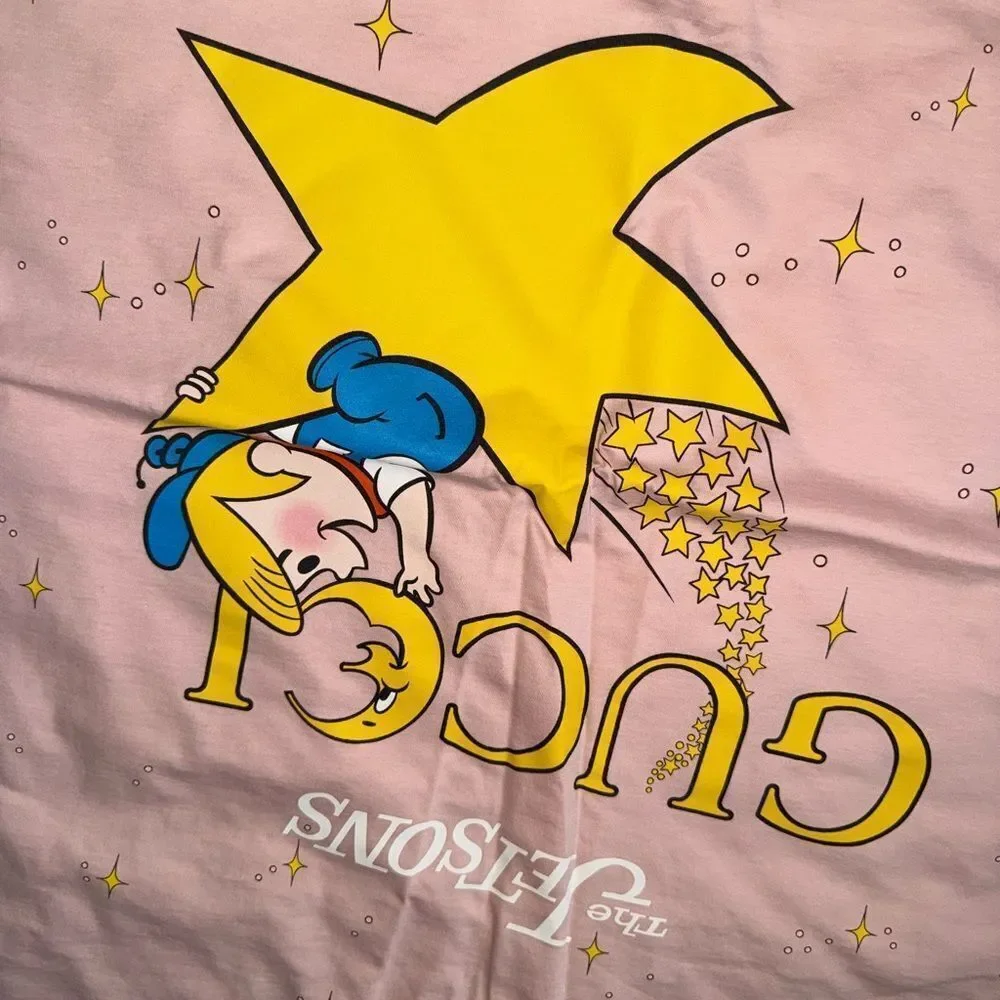 Brand new baby blanket Jetsons collection Gucci Pink 80cm x 80cm